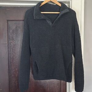 SKIMS Cozy Knit Pullover I Color Black